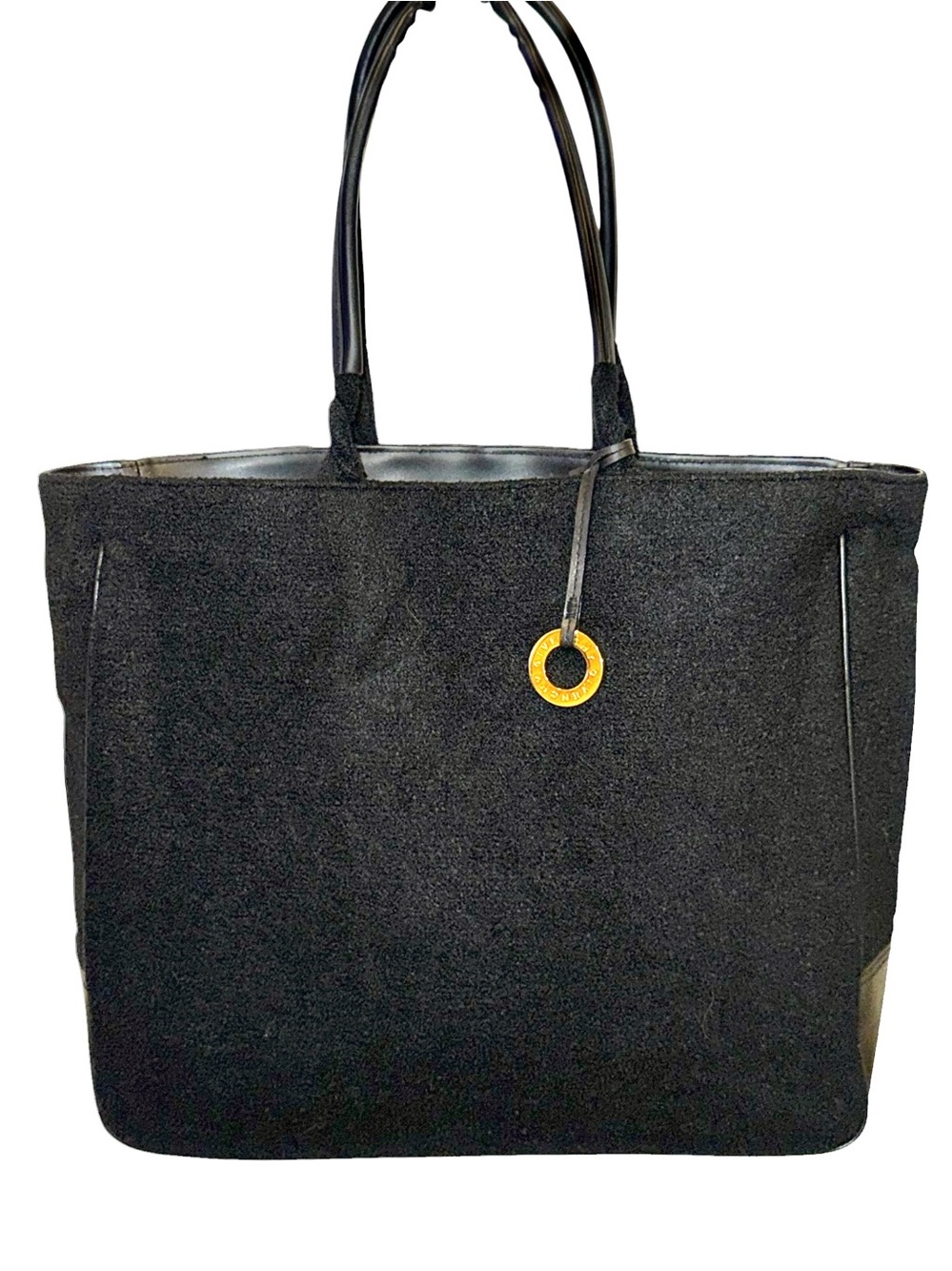 GIVENCHY Parfums Black Wool Tote Bag - NWOT